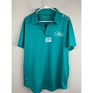 BYLT Miami Grand Prix Guest Experience Polo Shirt Teal Size‎ L F1 Formula 1